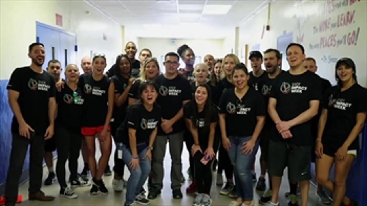 Marlins, FOX Sports Florida visit Lenora B. Smith Elementary School