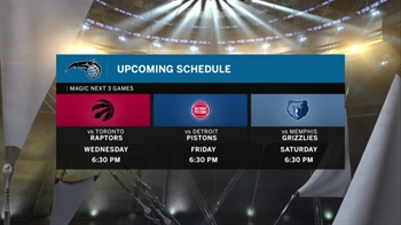 Magic return home for showdown with Eastern Conference-best Raptors