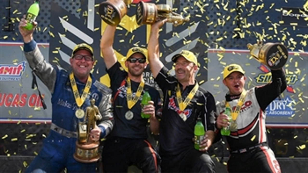 Greg Anderson, Tommy Johnson Jr. and Steve Torrence win at the Mile-High Nats ' 2019 NHRA DRAG RACING