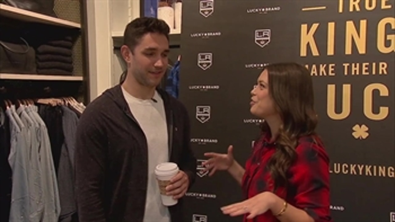 Kings Weekly: Alec Martinez at Lucky Brand store
