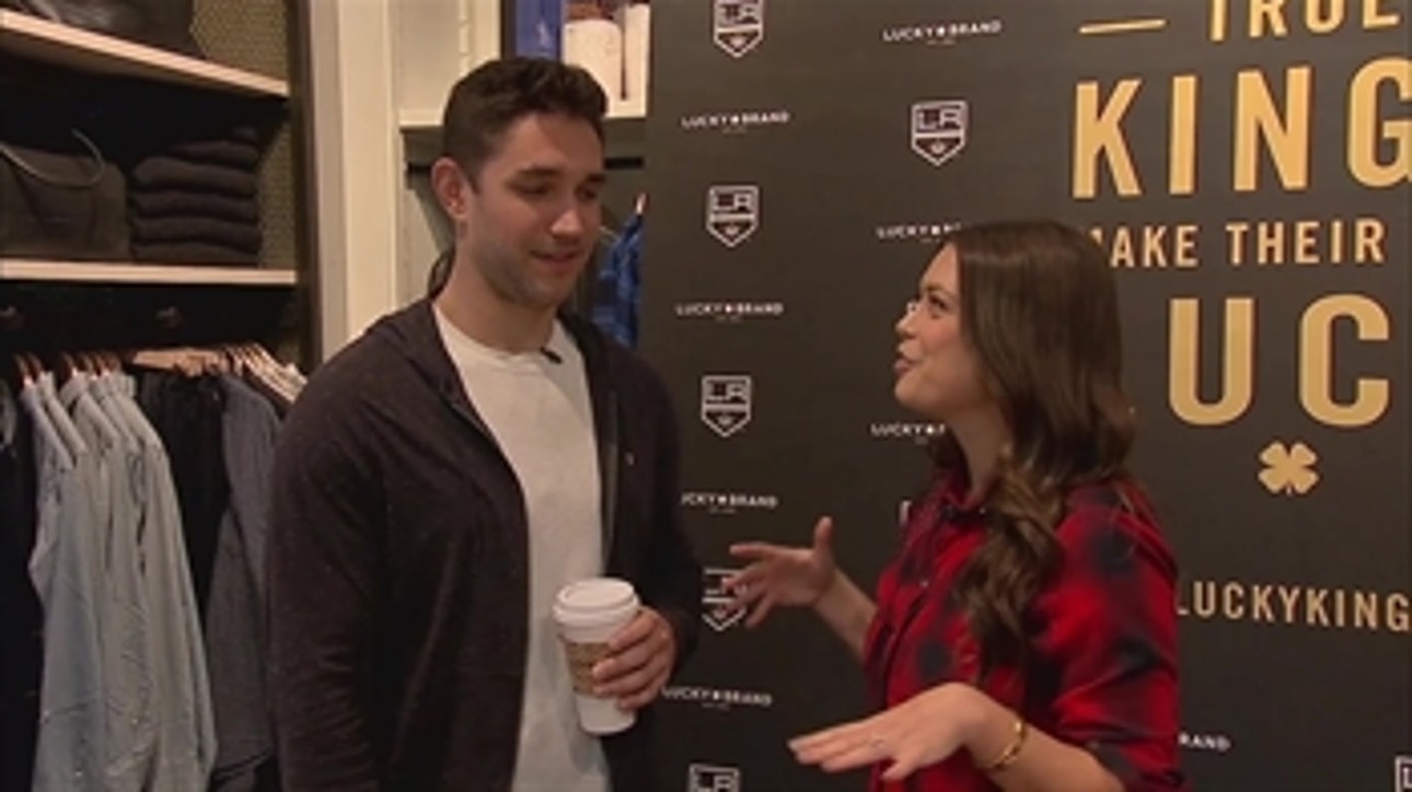 Kings Weekly: Alec Martinez at Lucky Brand store