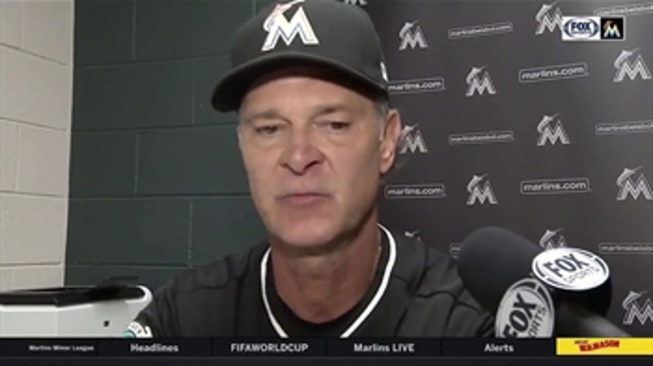 Don Mattingly on team's overall performance in loss to Rockies