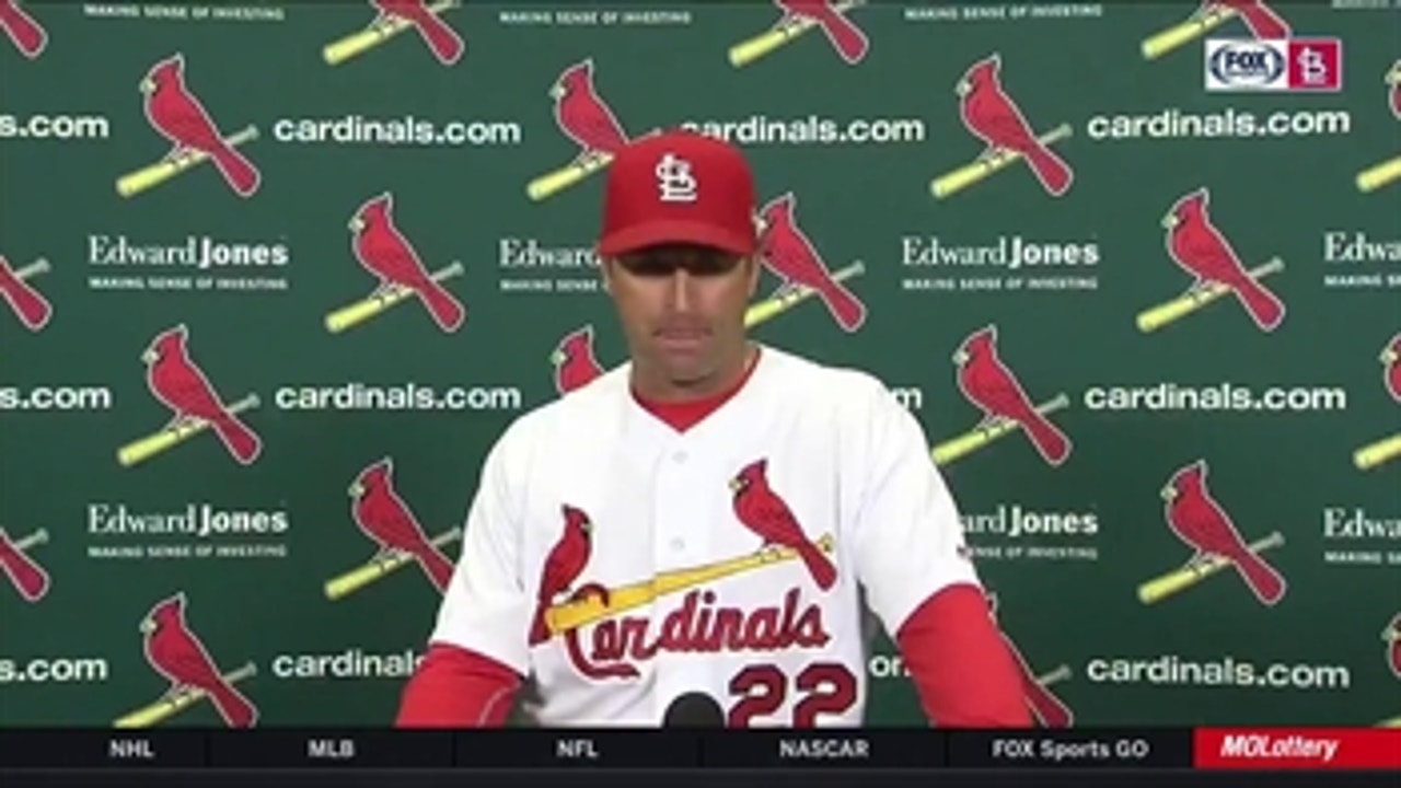 Matheny on managing a taxed Cardinals bullpen