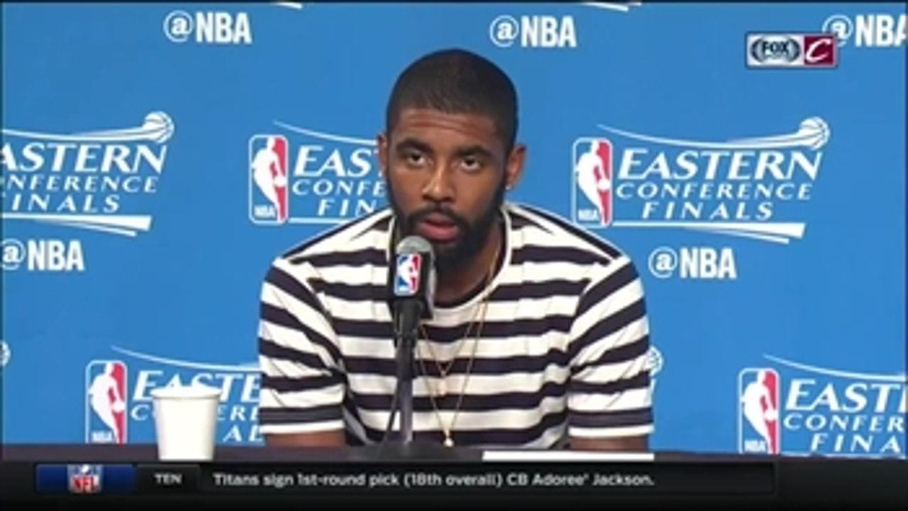 Kyrie describes his mindset during 42-point performance