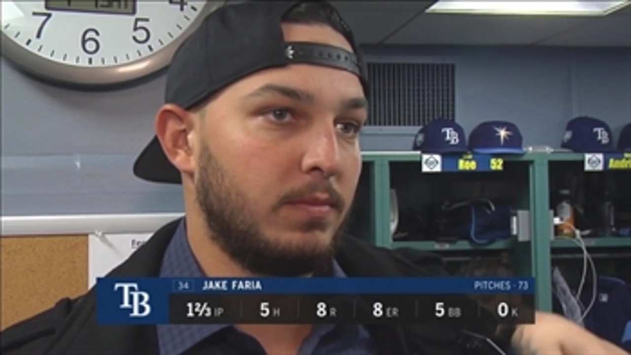 Jake Faria: Nothing was there for me and I couldn't figure it out