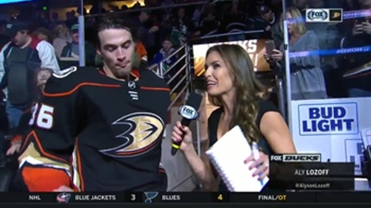 John Gibson saves 39 shots in Ducks winning effort