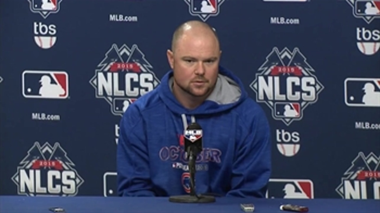 Lester compares Cubs to '04 Red Sox: 'It's gotta end sometime'