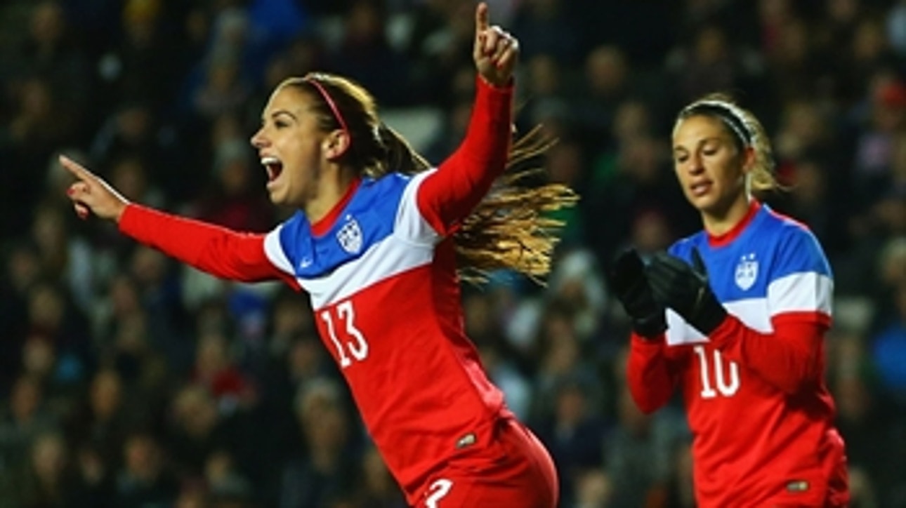 USWNT bounces back with win over England
