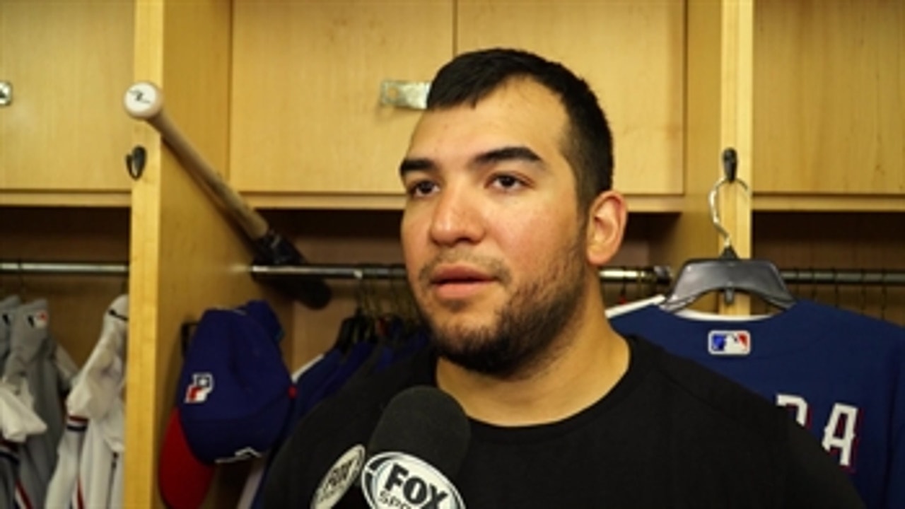 Jose Trevino ready to get back to work behind the plate | Rangers Spring Training