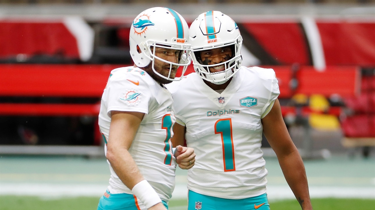Colin Cowherd: Tua's impressive win against Cardinals proved he's the better fit for Dolphins than Fitzpatrick ' THE HERD