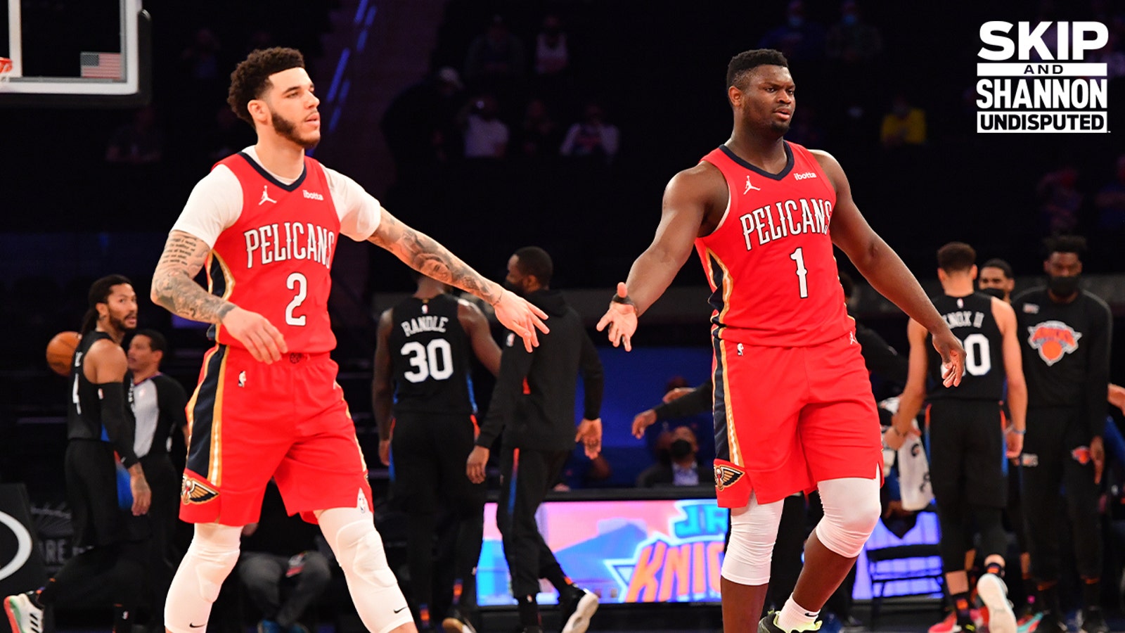 Skip Bayless on Stan Van Gundy's harsh response for Pelicans blown lead to Knicks | UNDISPUTED