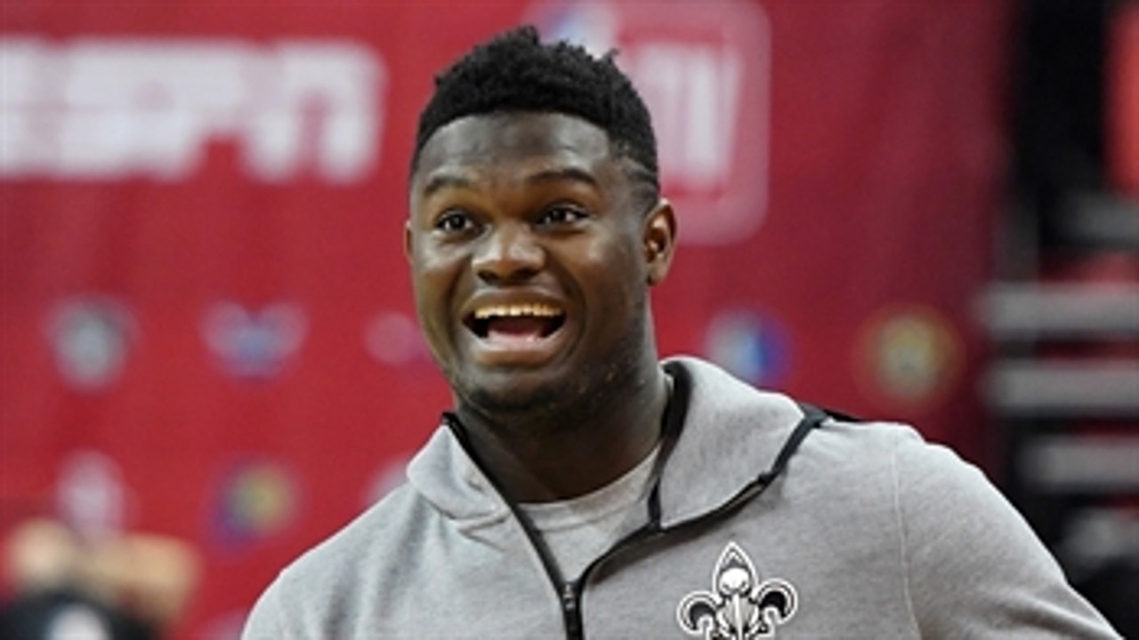 Skip Bayless is a big fan of Zion signing with Jordan: 'They just go the steal of the century'