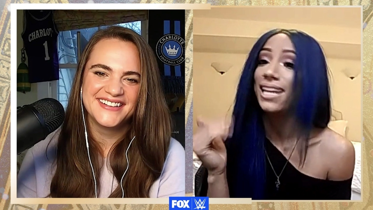 Sasha Banks discusses facing Io Shirai on NXT in 1-on-1 interview with Charlotte Wilder