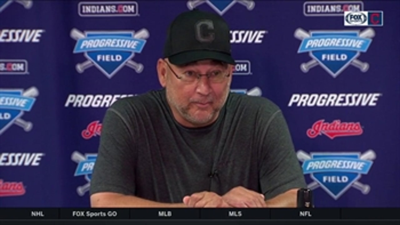 Terry Francona thought Tribe had great energy despite tough travel day