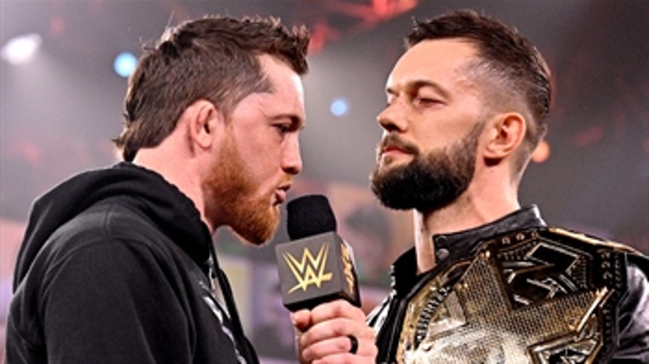 Finn Bálor “presents” the NXT Match of the Year Award to Kyle O’Reilly: WWE NXT, Dec. 30, 2020