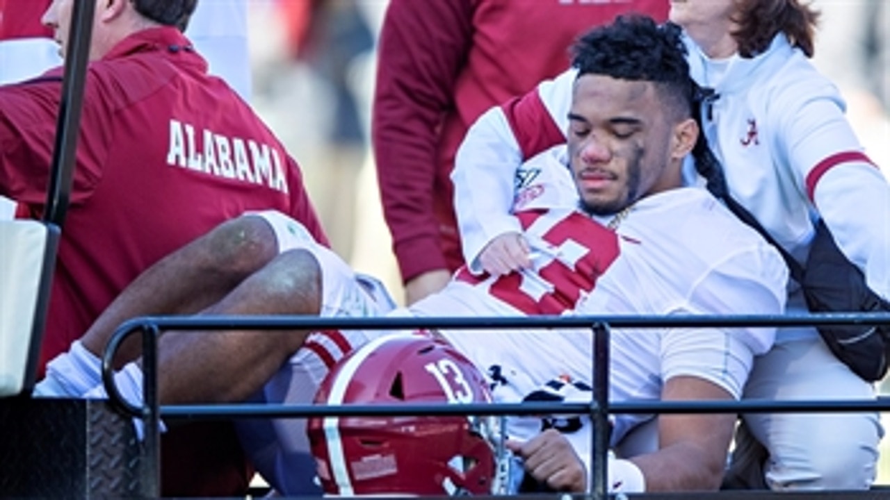 Tua Tagovailoa lost for the season with dislocated hip vs. Mississippi State