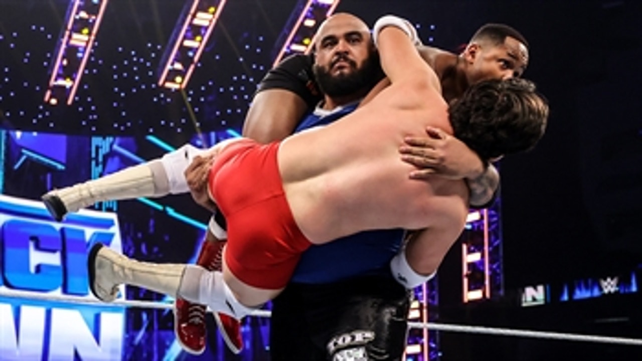 Hit Row debuts on SmackDown against Dustin Lawyer & Daniel Williams: SmackDown, Oct. 22, 2021