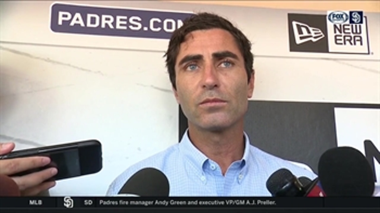 AJ Preller: 'I know I've got to get this thing better'