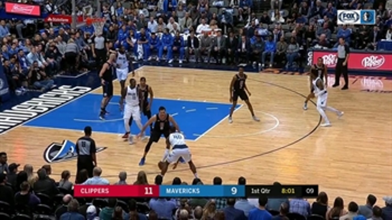 HIGHLIGHTS: Harrison Barnes Drills the 3 for the Mavs Lead
