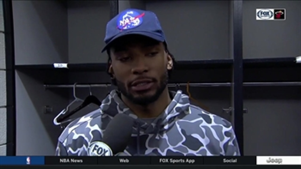 Justise Winslow on providing Heat with a huge spark off the bench