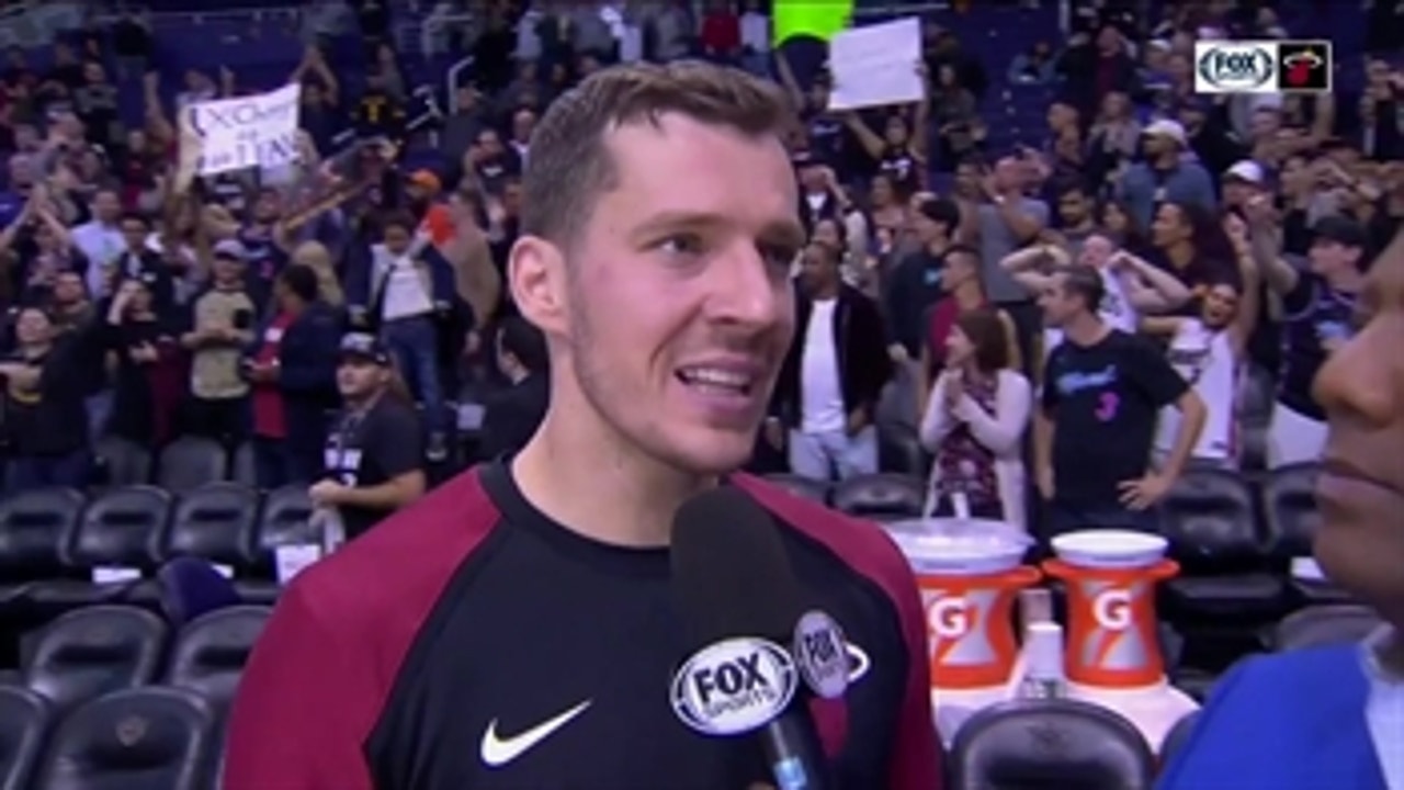 Goran Dragic talks about his return to the court, connecting with Bam in Phoenix