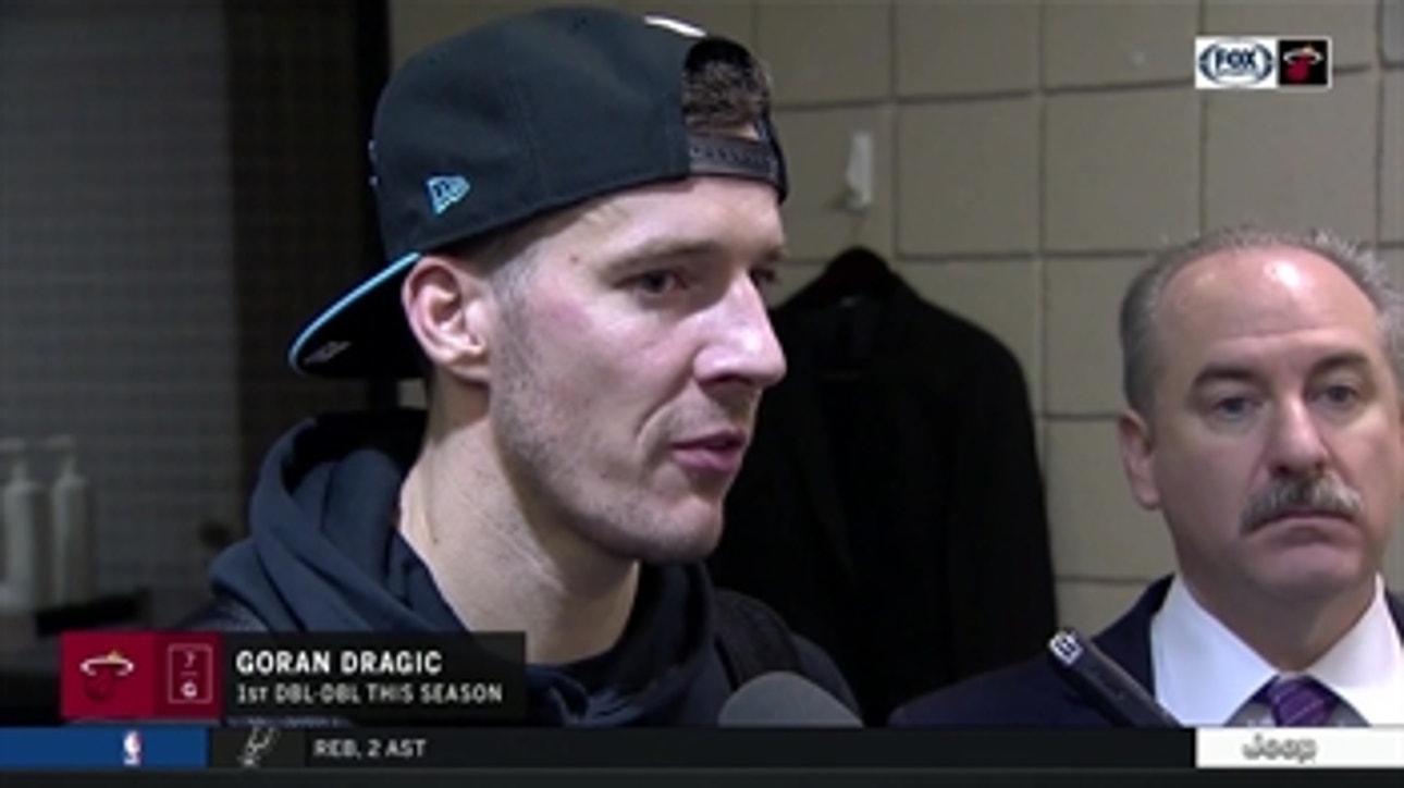 Goran Dragic discusses his return from injury, posting double-double