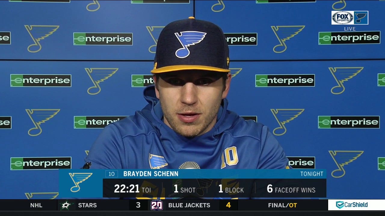 Schenn: 'We came out in the first period flat, again'
