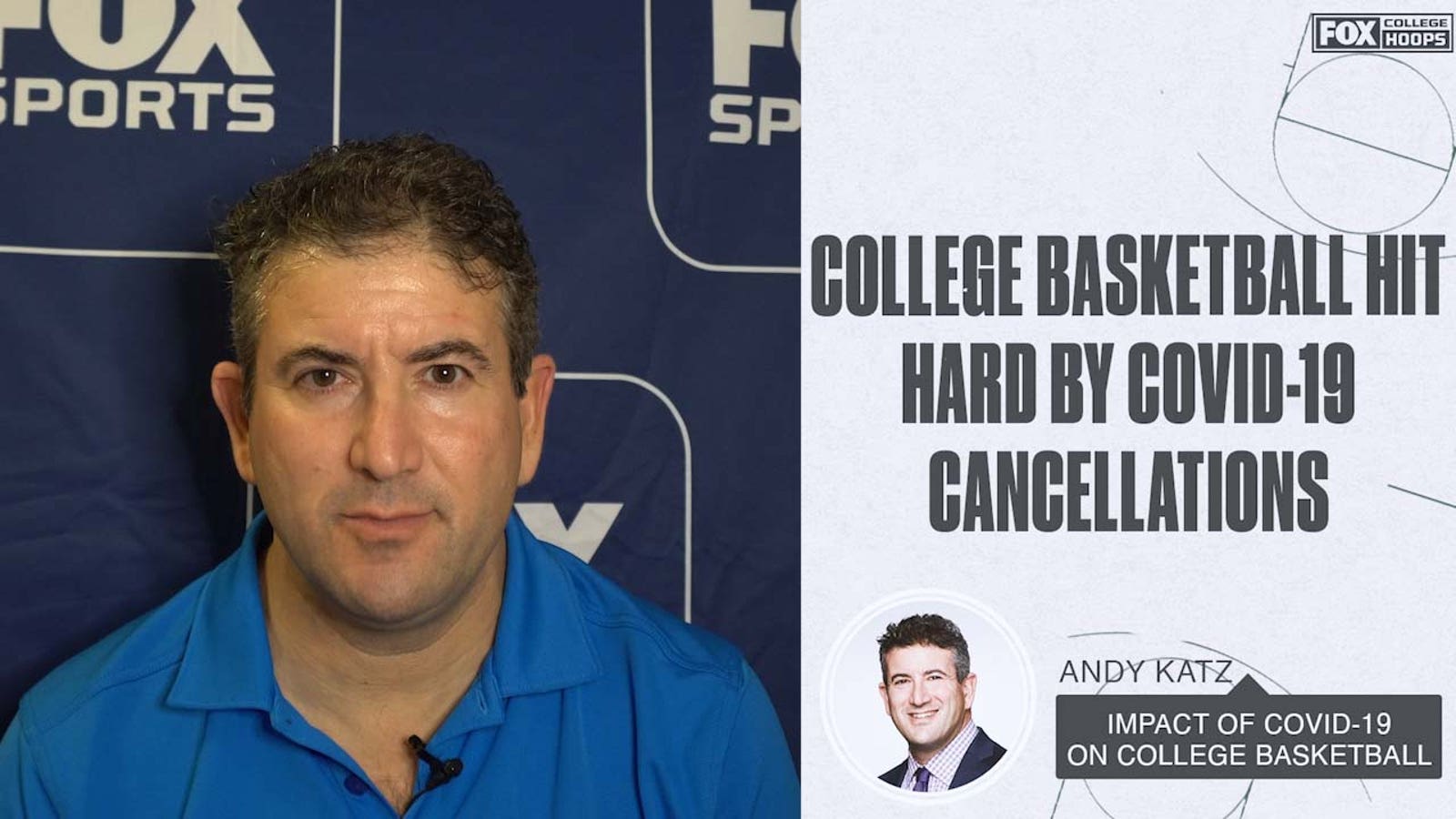 Andy Katz on the impact of COVID-19 cancellations on college basketball