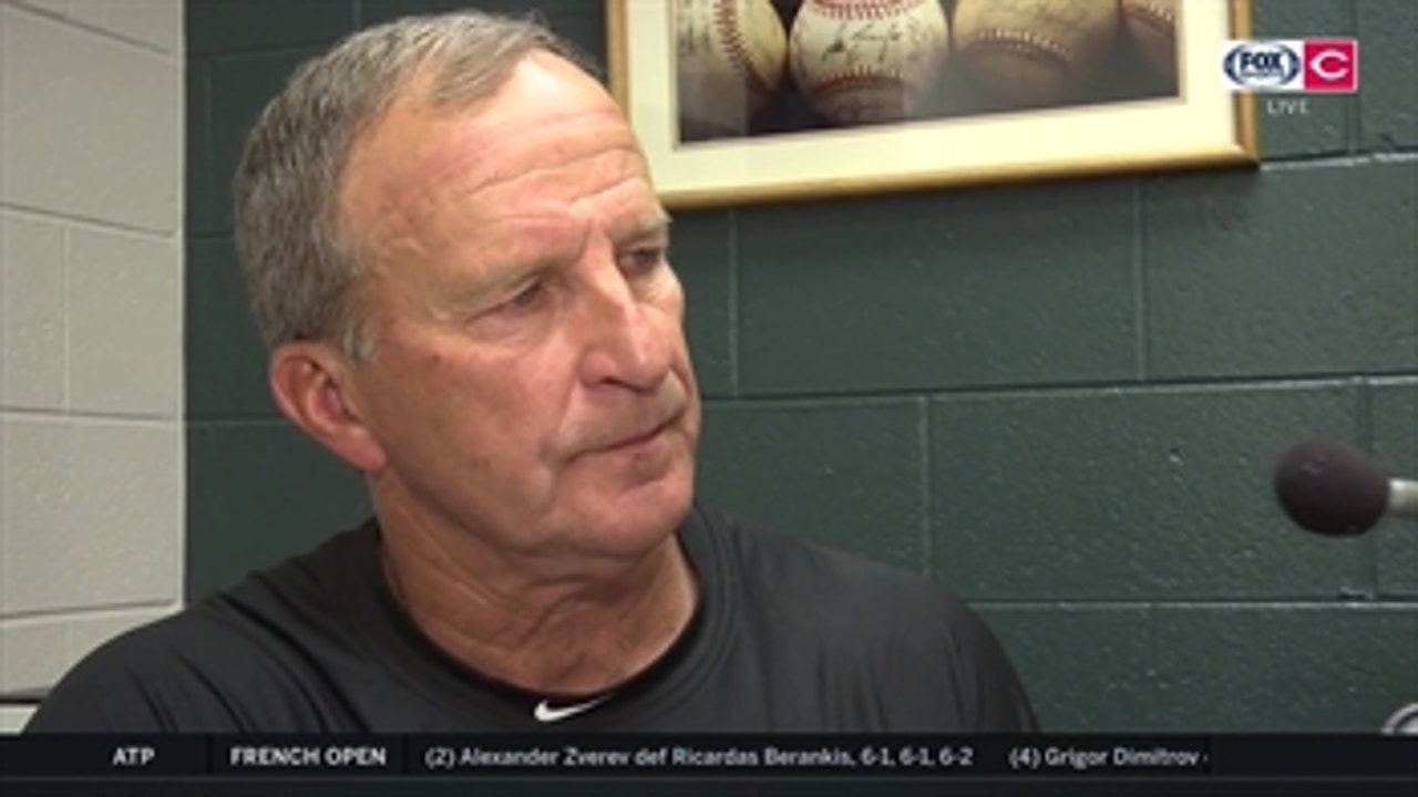 Jim Riggleman says lack of offense cost the Reds a chance to win series against Colorado
