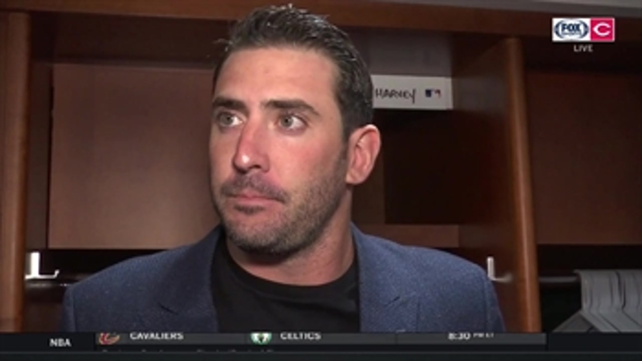 Matt Harvey knows he started off slow on the mound but pitched better as the game went on