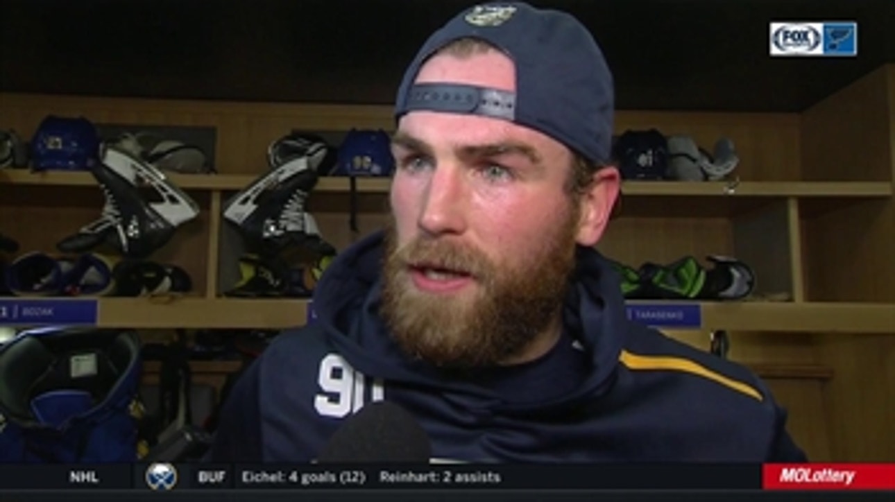 O'Reilly on Blues' scoring woes: 'We have to take control'
