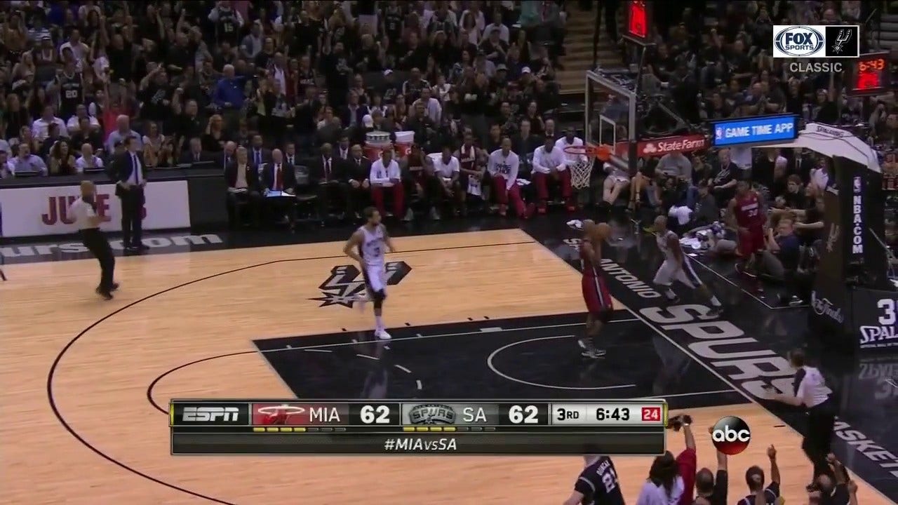 WATCH: Patty Mills with the Steal and the Layup ' Spurs CLASSICS