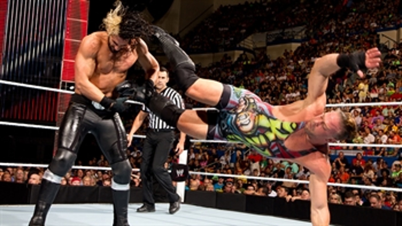 Rob Van Dam vs. Seth Rollins: Raw, June 30, 2014 (Full Match)