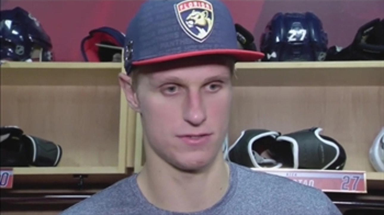 Nick Bjugstad: We've got some things to sort out