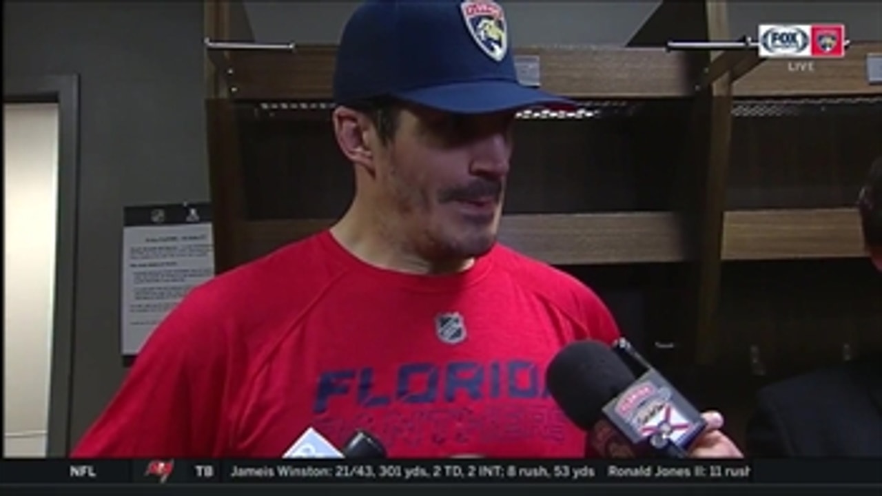 Brian Boyle on Panthers win: "That was a fun one!"