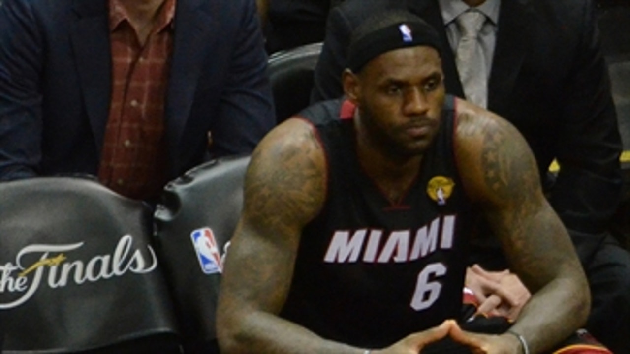LeBron, Heat can't rally past Spurs