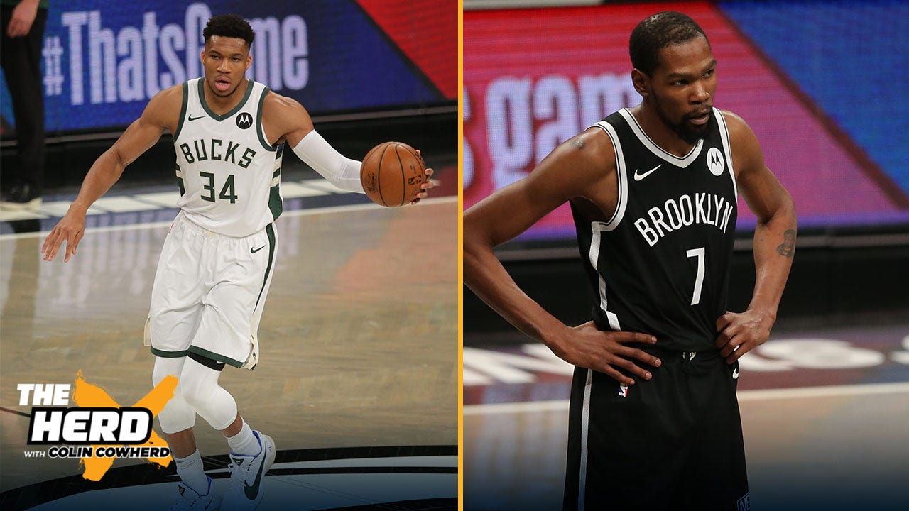Colin Cowherd on Brooklyn's 2-0 lead: 'Bucks just don't have the ammo to defeat Nets' | THE HERD