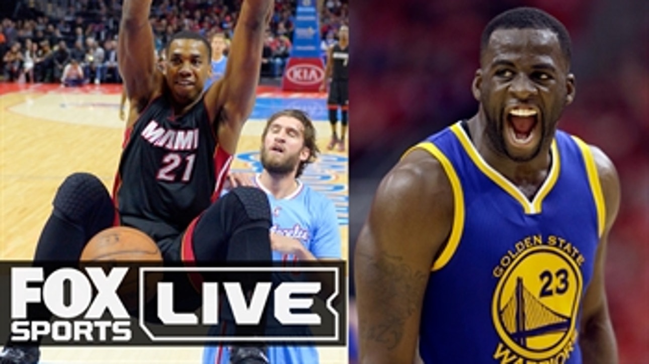 BEEF WATCH: Hassan Whiteside and Draymond Green Trade Blows on Twitter