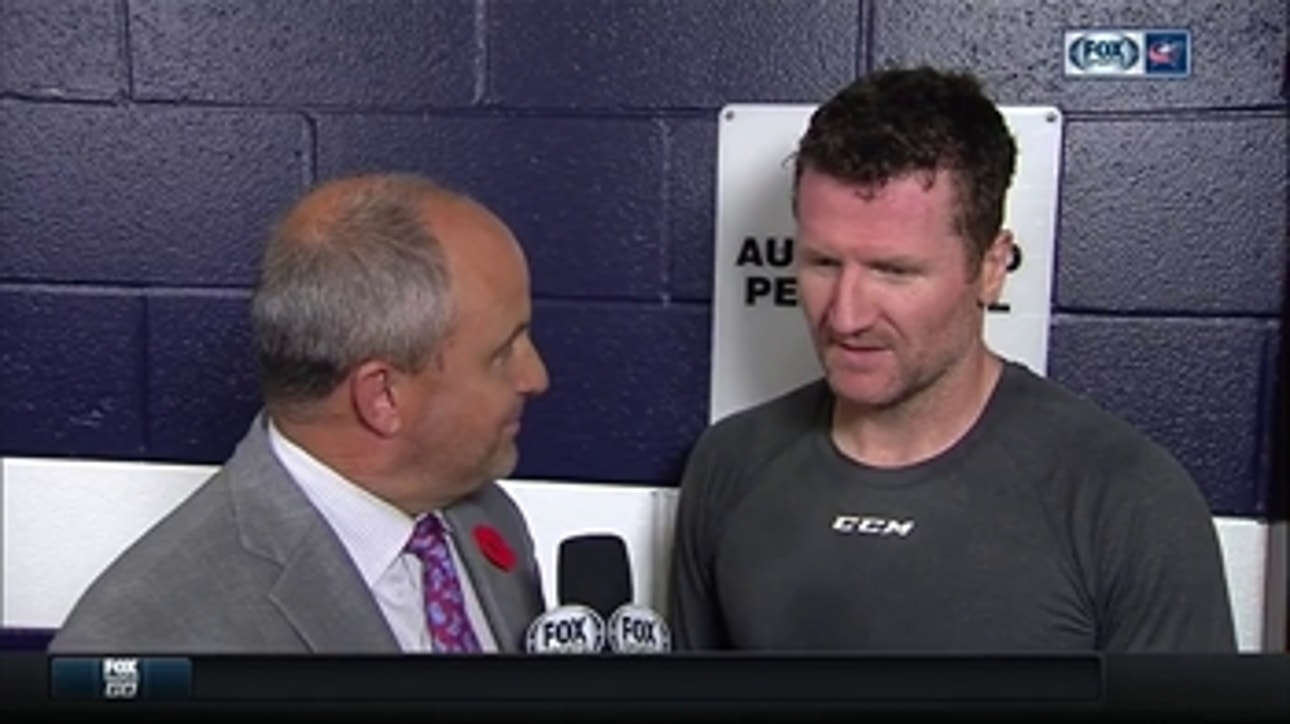 Scott Hartnell happy that Columbus earned two points with win vs. Montreal