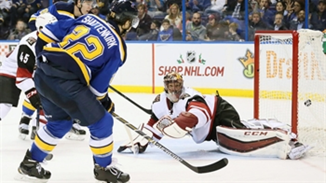 Shattenkirk stars as Blues end three-game skid