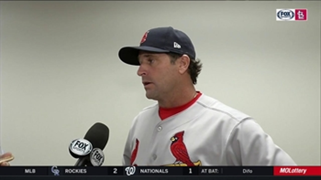 Mike Matheny: Luke Weaver had an 'all-around great day' against Reds