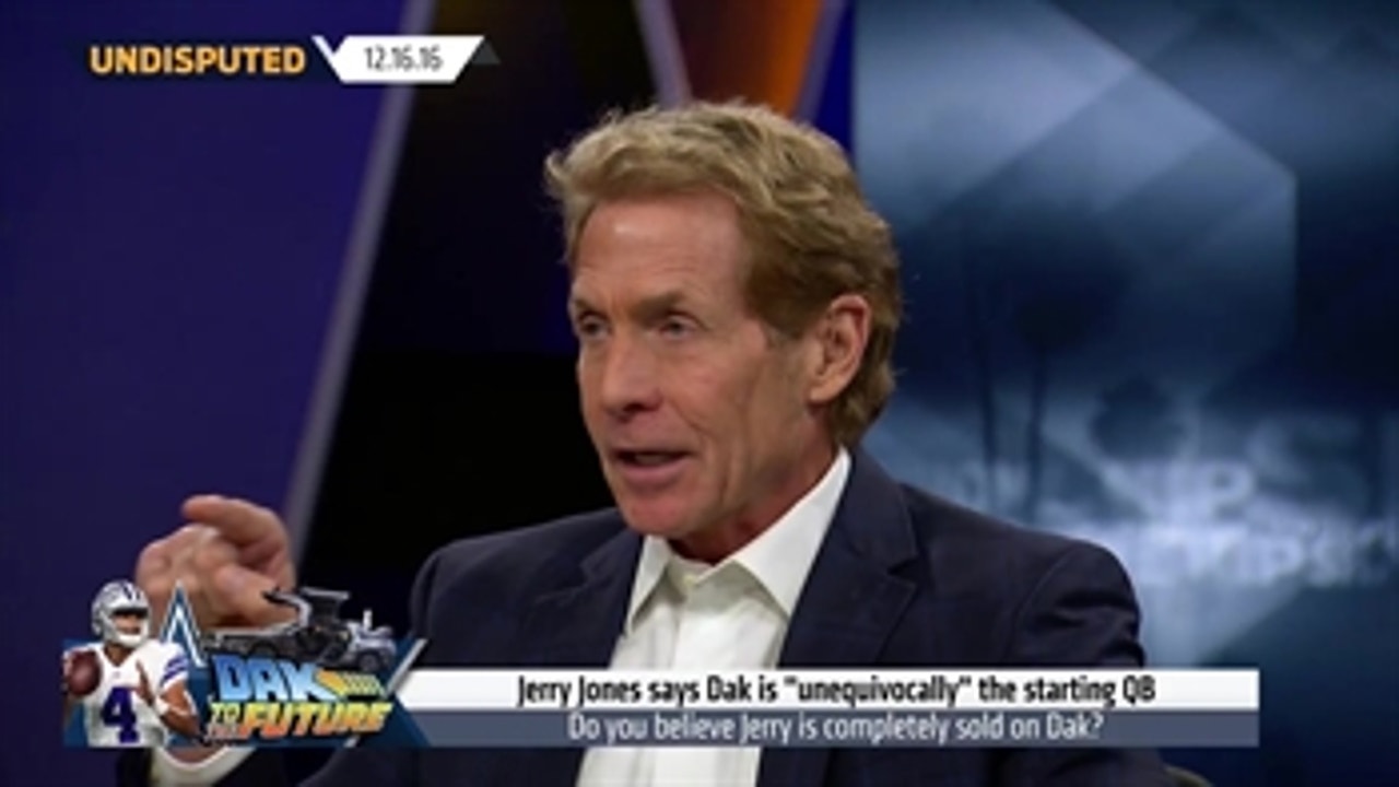 Skip Bayless: If Dak Prescott could be replaced by Tony Romo very soon ' UNDISPUTED