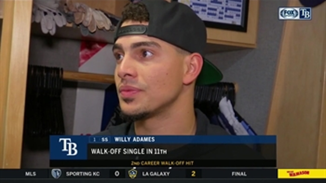 Willy Adames: 'I wanted that at-bat'