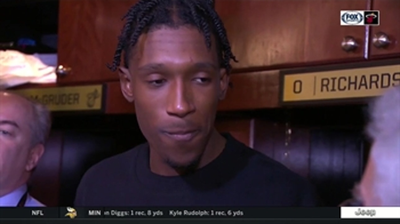 Josh Richardson addresses his 4th-quarter ejection vs. Lakers