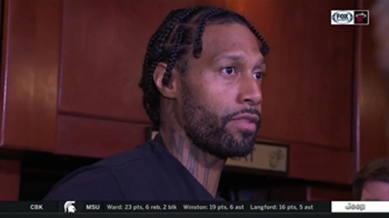 James Johnson on his return to the court, loss to LA