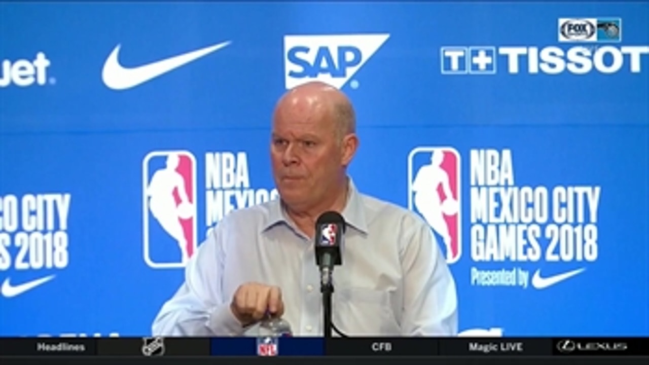 Steve Clifford on the Magic's gutsy win over the Jazz in Mexico City