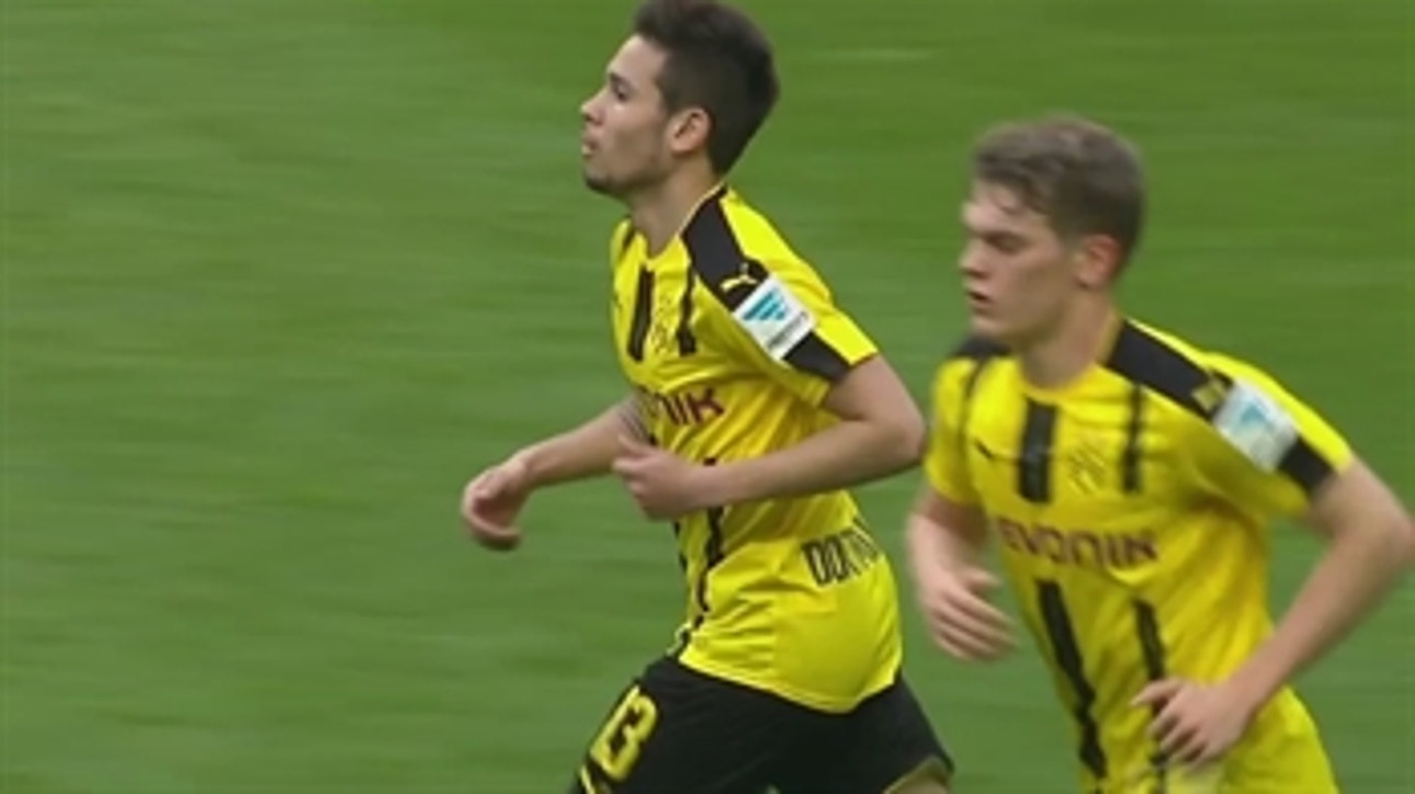 Raphael Guerreiro scores for Dortmund ' 2016-17 Bundesliga Highlights