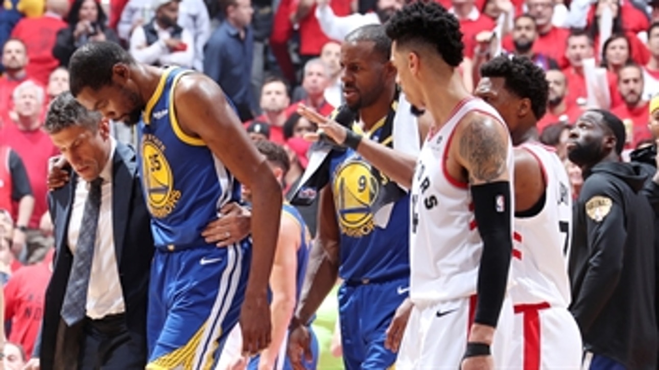 Cris Carter reacts to reports Kevin Durant suffered an Achilles injury in Game 5