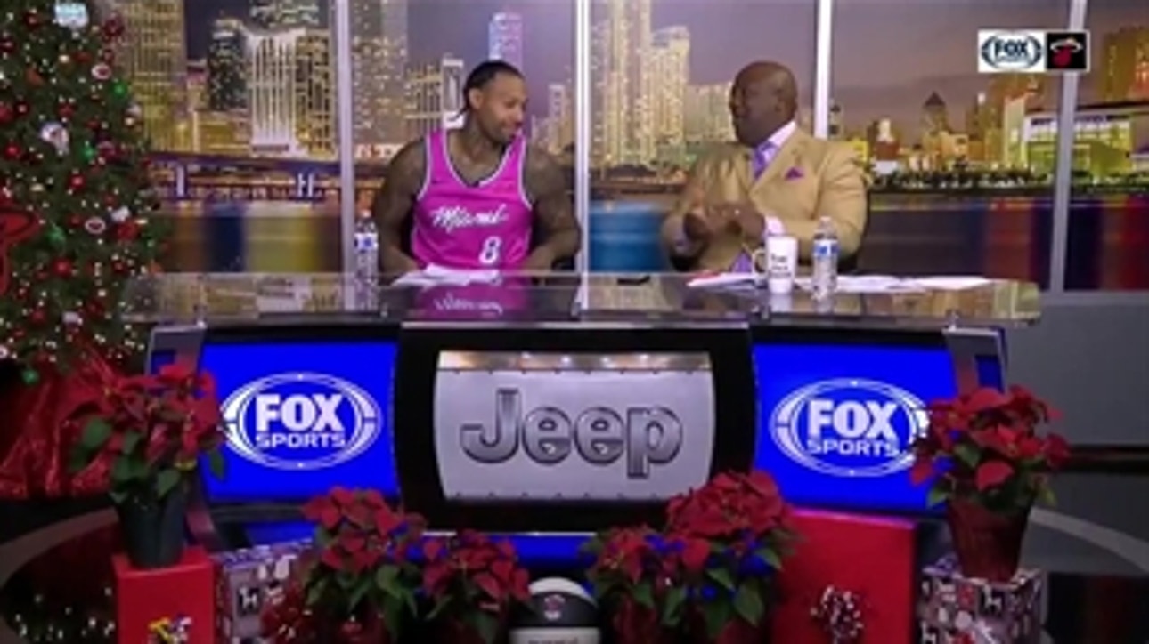 James Johnson joins Jason Jackson in Bayside Studio to discuss Heat victory over Bucks