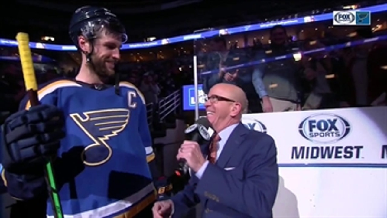 Pietrangelo: 'When we're playing like that with four lines it's tough to beat us'